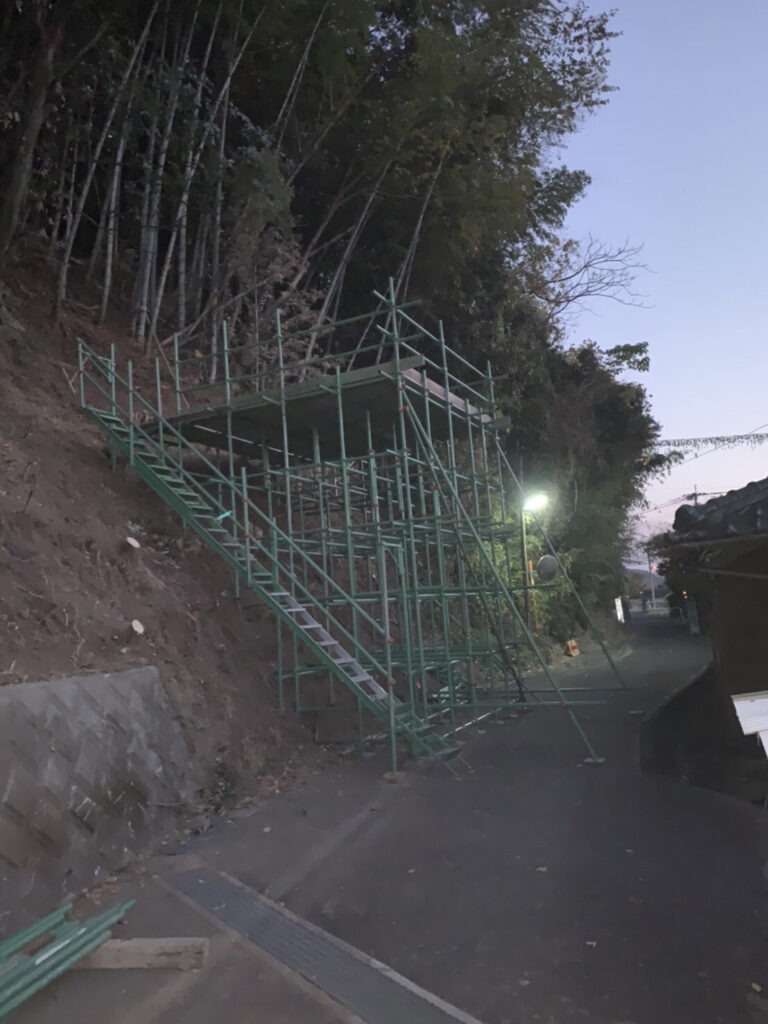 足場工事